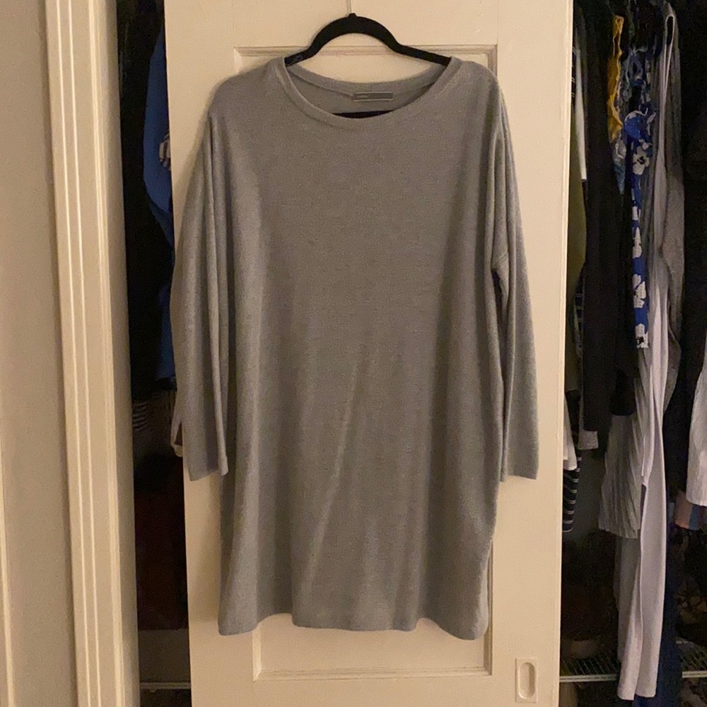 Gray Sweater Dress